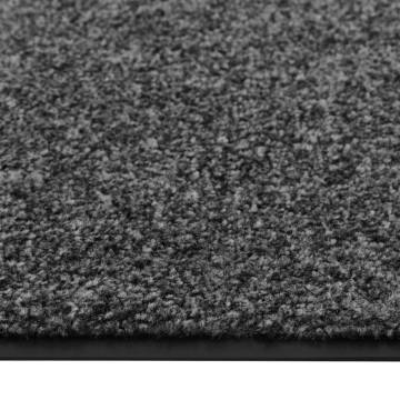 Doormat Washable Anthracite 60x180 cm - Keep Dirt Outside