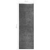 Doormat Washable Anthracite 60x180 cm - Keep Dirt Outside