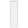 Wall Cabinets 2 pcs - White Solid Pinewood | Hipomarket