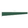 9-Panel Wind Screen Fabric 1200x120 cm - Green | HipoMarket