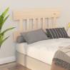 Stylish Solid Wood Pine Bed Headboard | 143.5x3x81 cm