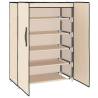 Shoe Cabinet Cream 60x28x90 cm - Stylish & Practical Storage