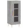 Stylish Grey Sonoma Highboard - Durable & Elegant Design