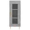 Stylish Grey Sonoma Highboard - Durable & Elegant Design