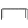 Garden Dining Table Grey 180x70 cm | Durable & Stylish