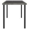 Garden Dining Table Grey 180x70 cm | Durable & Stylish