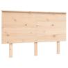 Solid Wood Bed Frame with Headboard 120x200 cm | HipoMarket