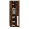 Elegant Highboard in Smoked Oak - Stylish Storage Solution