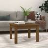 Coffee Table Honey Brown 45x45x30 cm Solid Wood Pine Colour honey brown Size 45 x 45 x 30 cm Quantity in Package 1 