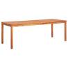 Garden Table 215x90 cm - Solid Acacia Wood | HipoMarket