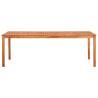 Garden Table 215x90 cm - Solid Acacia Wood | HipoMarket