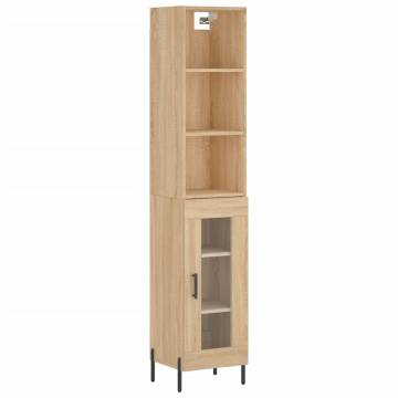 Elegant Highboard Sonoma Oak - Stylish Storage Solution