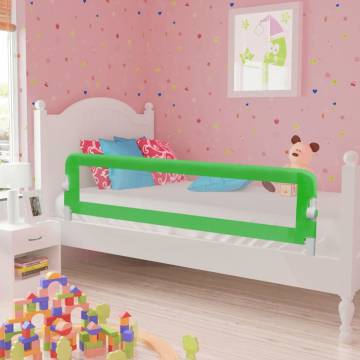 Toddler Safety Bed Rail 2 pcs Green - Keep Little Ones Safe