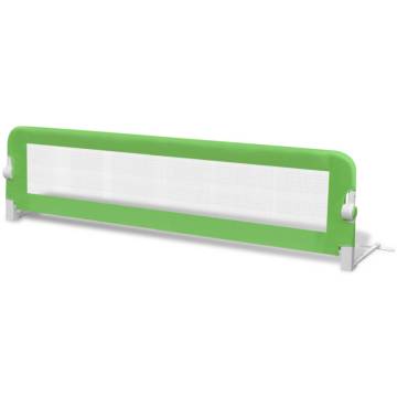 Toddler Safety Bed Rail 2 pcs Green - Keep Little Ones Safe