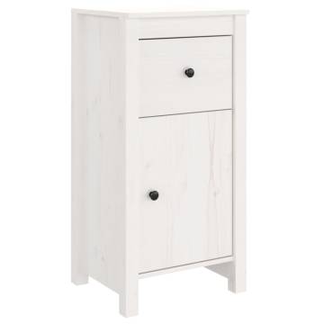 White Pine Sideboard 40x35x80 cm | Stylish Storage Solution