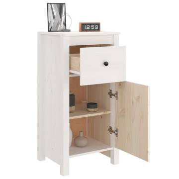 White Pine Sideboard 40x35x80 cm | Stylish Storage Solution