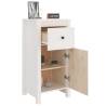 White Pine Sideboard 40x35x80 cm | Stylish Storage Solution