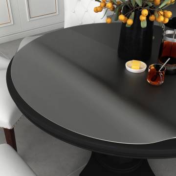 Table Protector Matte Ø 100 cm - 2 mm PVC | HipoMarket