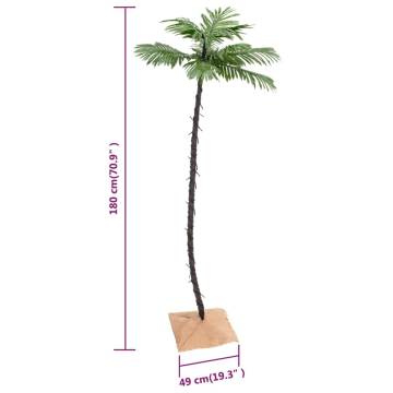 LED Palm Tree Warm White 96 LEDs 180 cm | Hipomarket