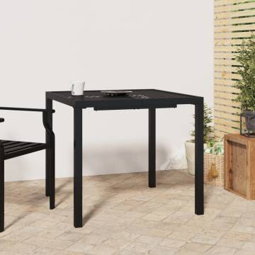 Garden Table Anthracite 80x80x72 cm Steel - Stylish & Durable