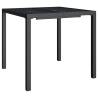 Garden Table Anthracite 80x80x72 cm Steel - Stylish & Durable