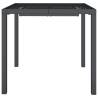 Garden Table Anthracite 80x80x72 cm Steel - Stylish & Durable