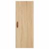 Stylish Highboard Sonoma Oak - 34.5x34x180 cm - Durable Design