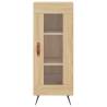 Stylish Highboard Sonoma Oak - 34.5x34x180 cm - Durable Design