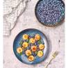 Cosy & Trendy Deep Plate Set - Circles Pattern - Atlantis - 4 pcs