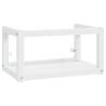 Wall-Mounted Bathroom Washbasin Frame - White 59x38x31 cm