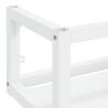 Wall-Mounted Bathroom Washbasin Frame - White 59x38x31 cm