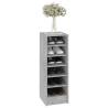 Shoe Cabinet Concrete Grey 31.5x35x90 cm - Hipomarket