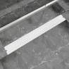 Stylish Linear Shower Drain Bubble 930x140 mm - Stainless Steel