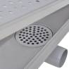 Stylish Linear Shower Drain Bubble 930x140 mm - Stainless Steel