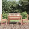 4 Piece Garden Dining Set Solid Wood Douglas Colour natural douglas Number of 4 