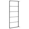 Towel Rack Black 45x10x115 cm Steel - Stylish Bathroom Storage