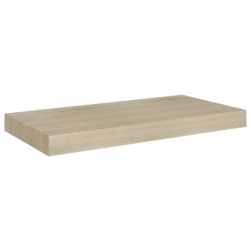 Stylish Oak Floating Wall Shelf - 50x23x3.8 cm | HipoMarket