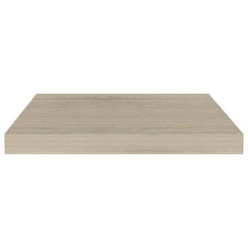 Stylish Oak Floating Wall Shelf - 50x23x3.8 cm | HipoMarket