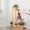 Flower Stand 81x25x75.5 cm Solid Wood Fir - Stylish Plant Display