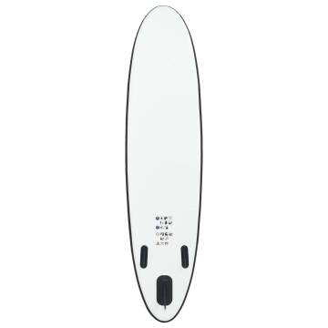 Inflatable Stand Up Paddle Board Set - Black & White