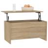 Sonoma Oak Coffee Table - 102x55.5 cm - Versatile Design