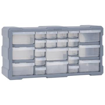 Multi-Drawer Organiser with 22 Drawers - Durable Storage Solution