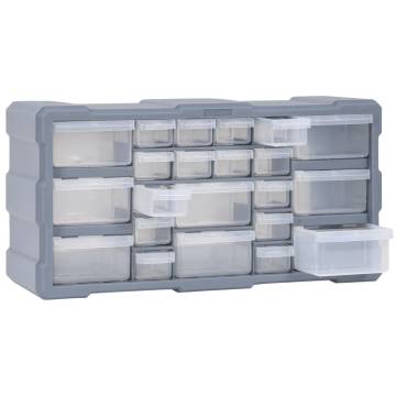 Multi-Drawer Organiser with 22 Drawers - Durable Storage Solution