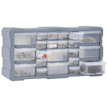 Multi-Drawer Organiser with 22 Drawers - Durable Storage Solution