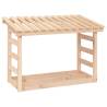 Firewood Rack - Solid Pine Wood 108x64.5x78 cm | Hipomarket