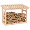 Firewood Rack - Solid Pine Wood 108x64.5x78 cm | Hipomarket