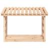 Firewood Rack - Solid Pine Wood 108x64.5x78 cm | Hipomarket