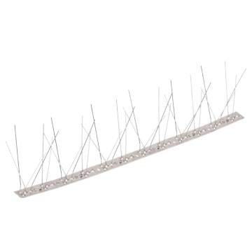 5-Row Stainless Steel Bird & Pigeon Spikes Set of 40 - 20 m