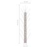 5-Row Stainless Steel Bird & Pigeon Spikes Set of 40 - 20 m