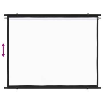 Projection Screen 72" 4:3 - Durable & Portable Screen